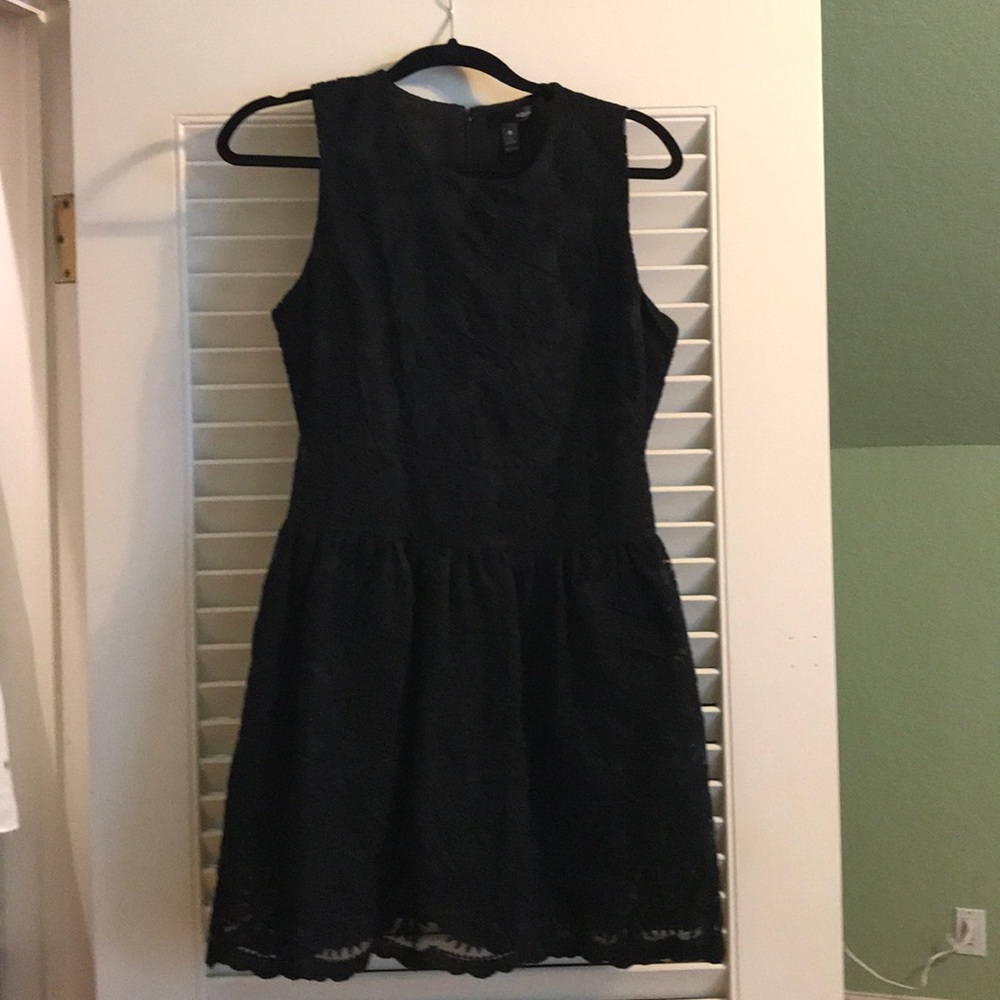 Black Aqua Party Dress